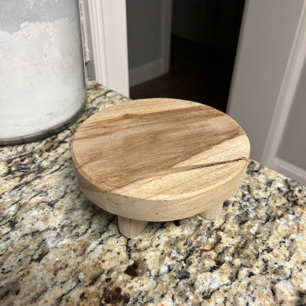 Teak wood riser - boutique item